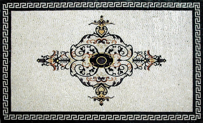 Beautiful Mosaic Marble Floor Wall Table top
