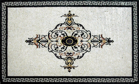 Beautiful Mosaic Marble Floor Wall Table top