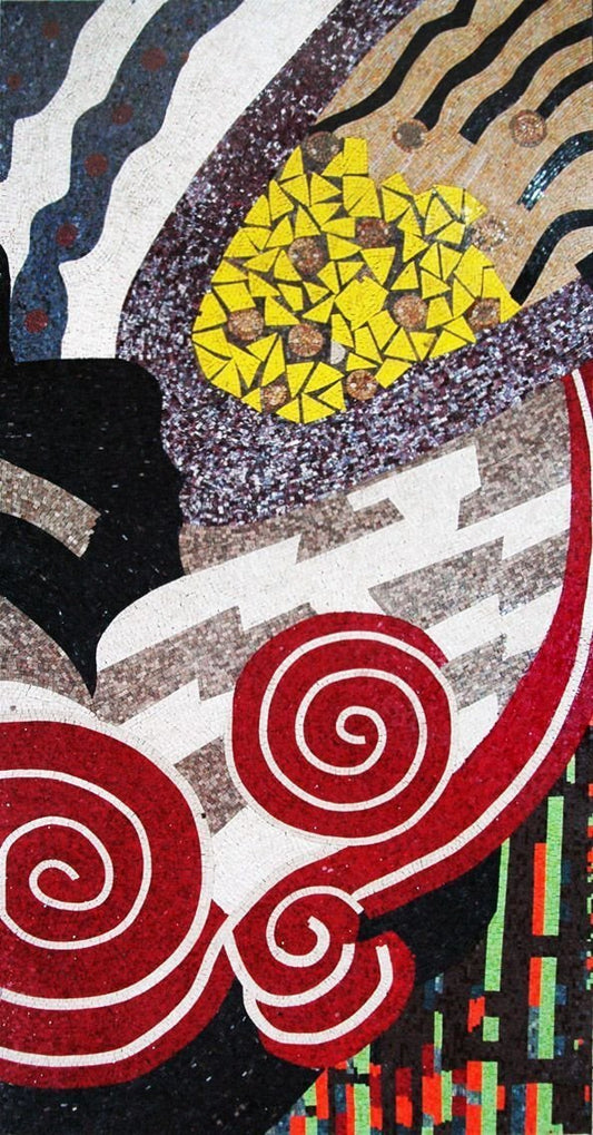 Abstract Mosaic Design - Color Mix