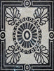 Palmette Floor Mosaic - Philo