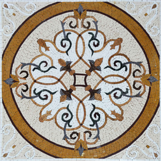 Arabesque Floral Mosaic - Zahra