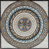 Mosaic Medallion Accent - Damli