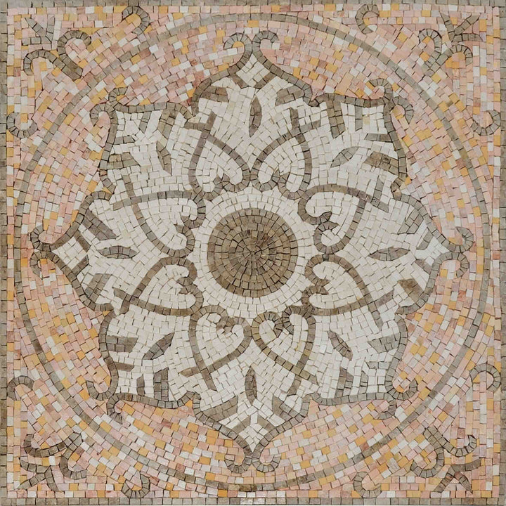 Mosaic Tile Art - Pastel Hues