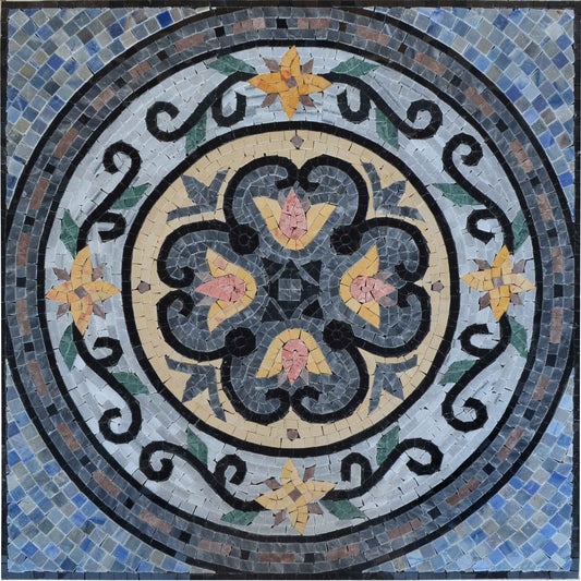 Marble Mosaic Accent - Maroc
