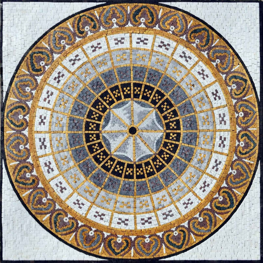Geometric Mosaic - Floral Dimension