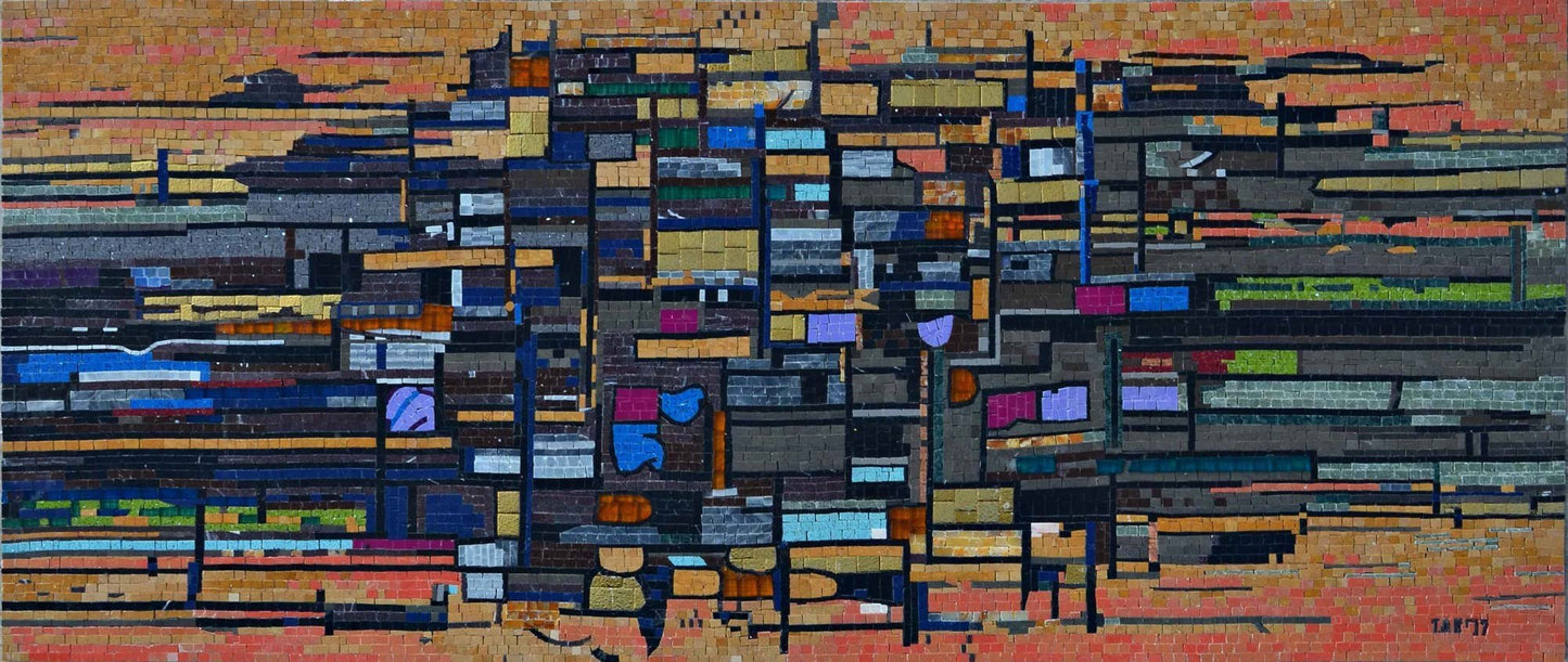 Abstract Mosaic Art - Windows