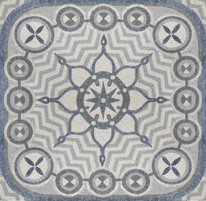 Geometric Mosaic Pattern - Tala