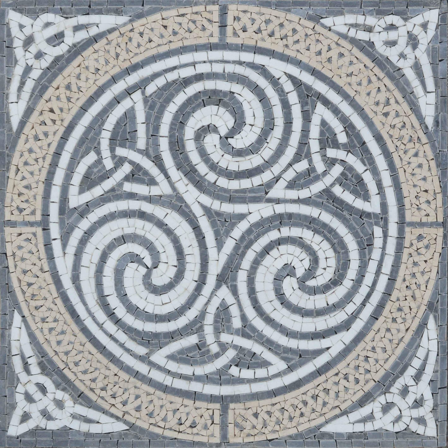 Mosaic Accent -  Silvery