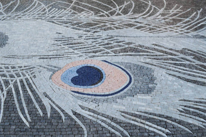 Mosaic Marble - Grey Feathers