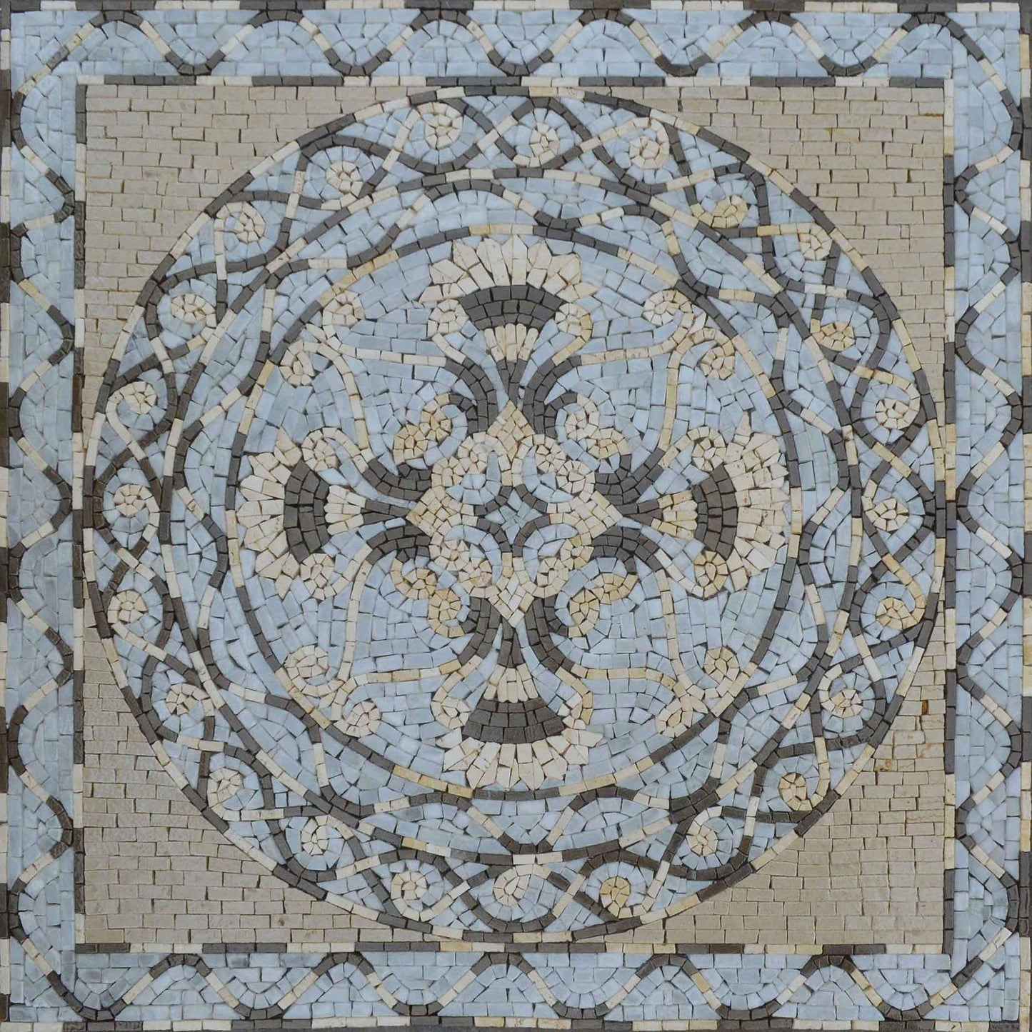 Julia Geometric Mosaic Art