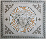 Medusa & Versace Border Mosaic