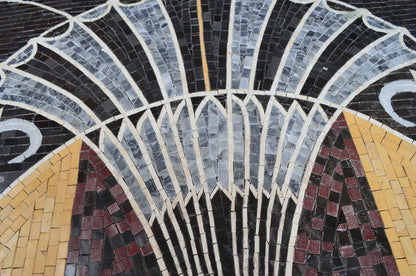 Abstract Seashell - Mosaic Design