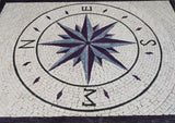 Marble Mosaic Compass - Bussola II