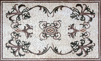 Marble Mosaic Rug - Constanza