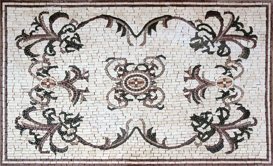 Marble Mosaic Rug - Constanza