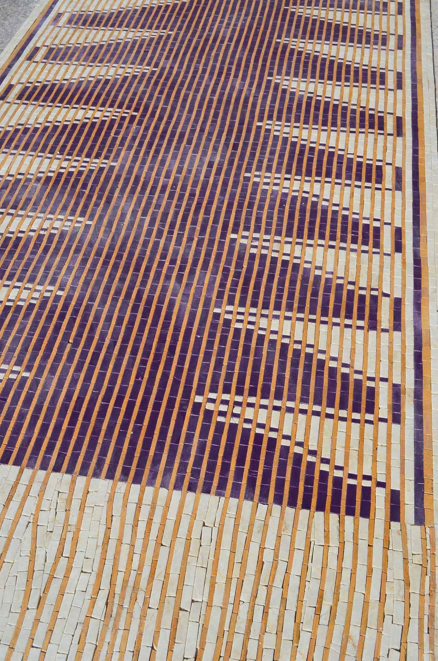 Mosaic Floor Rug Pattern