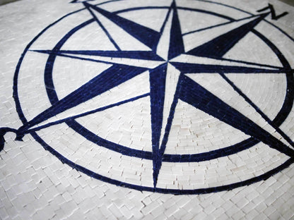 Brujula Mosaic Art Compass