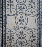 Owl & Floral Pattern Mosaic Wall Art