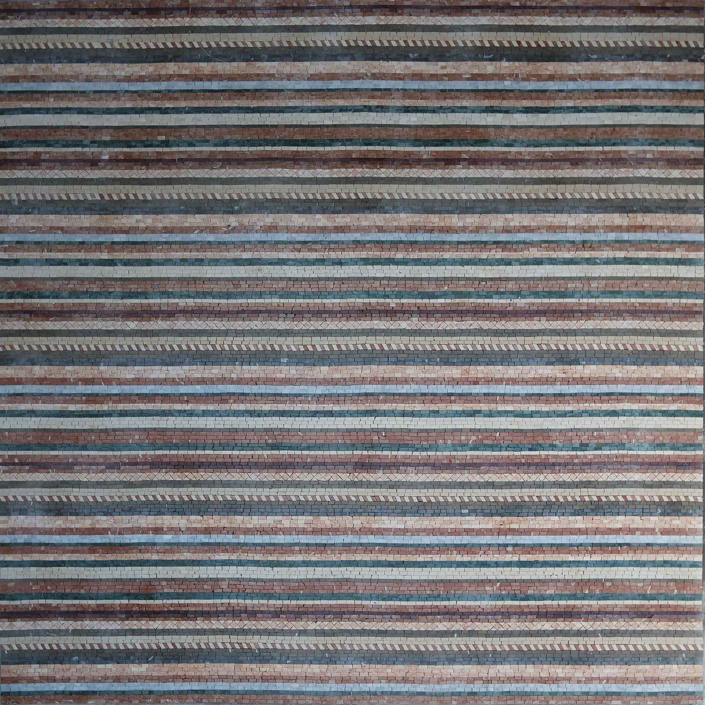 Mosaic Pattern - Multicolor Lines