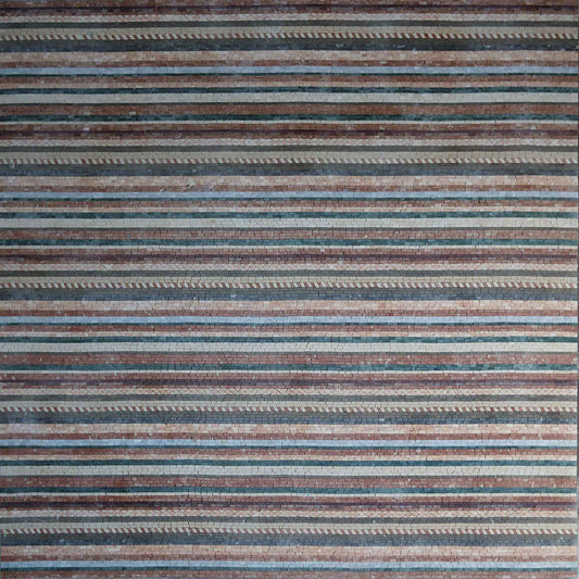 Mosaic Pattern - Multicolor Lines