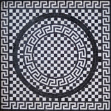 Mosaic Artwork - Black & White Illusion