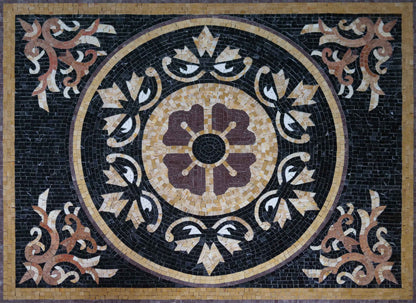 Mosaic Art - Central Royal Medallion