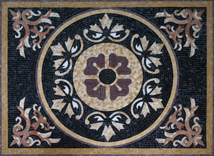 Mosaic Art - Central Royal Medallion