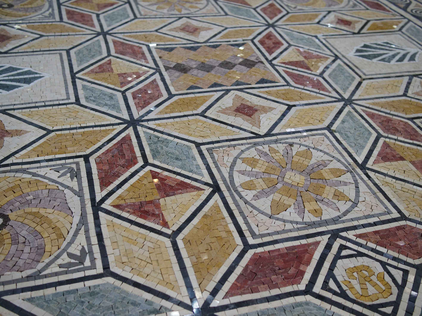 Ancient Mosaic - Greek Borders & Geometric Shapes
