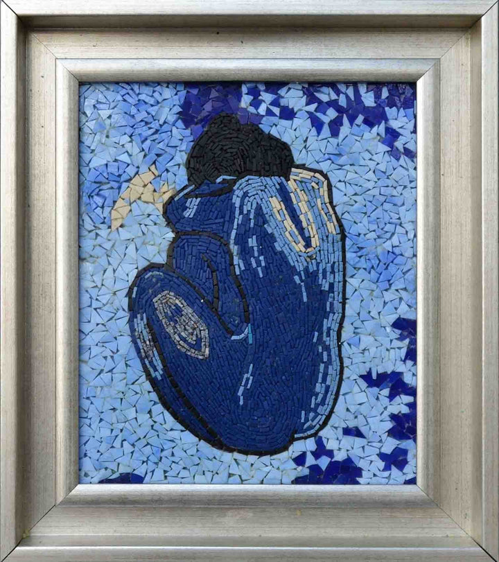 Pablo Picasso Blue" - Mosaic Reproduction"