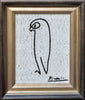 Pablo Picasso Owl" - Mosaic Reproduction"