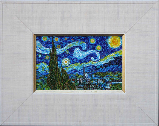The Starry Night Mosaic Art Reproduction