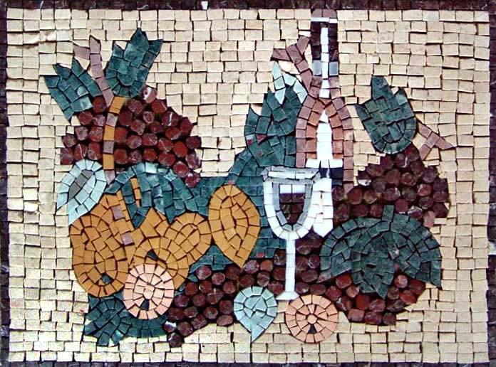 Mosaic Kitchen Backsplash - Opaco