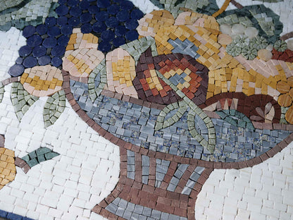 Mosaic Mural Art - Uvas