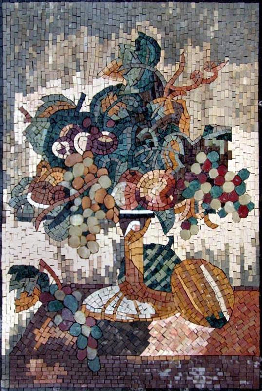 Kitchen Backsplash - Fruits and Honey Mosaic