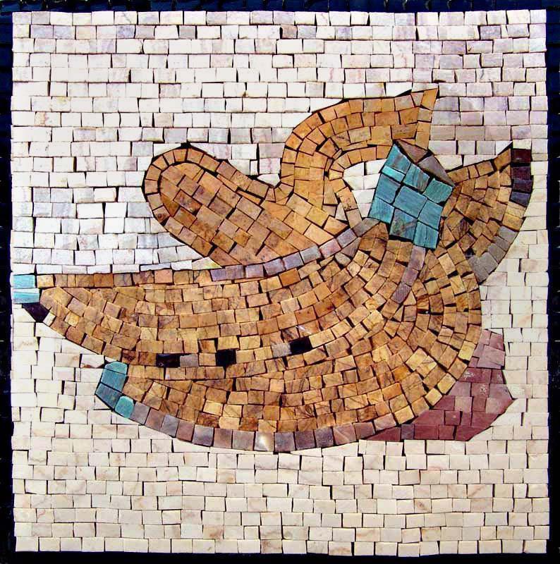 Kitchen Mosaic Patterns- Bananas