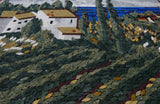 Landscape Mosaic Art - Tuscan Village