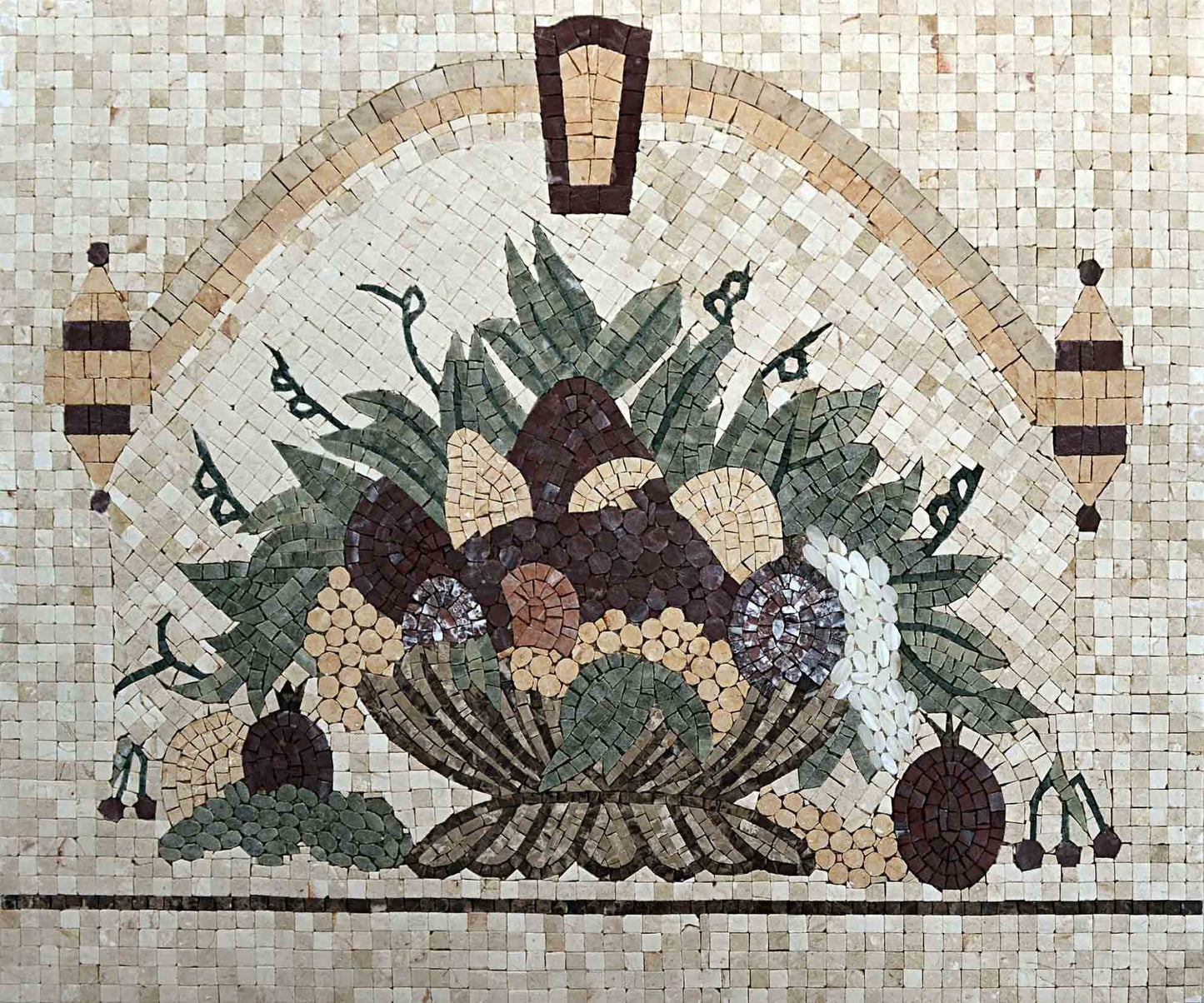 Mosaic Kitchen Backsplash- Afro
