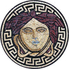 Medusa Mosaic Illustrative Art 