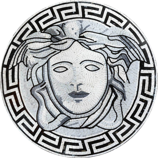 Mosaic Illustrative Medallion Versace