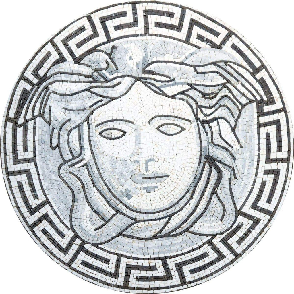 Mosaic Illustrative Medallion Versace | Clearance | Mozaico