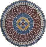 Round Hand-cut Marble Mosaic - Sunnyside