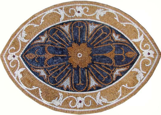 Elliptical Accent Mosaic - Rawda