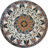 Round Floral Mosaic - Loradi