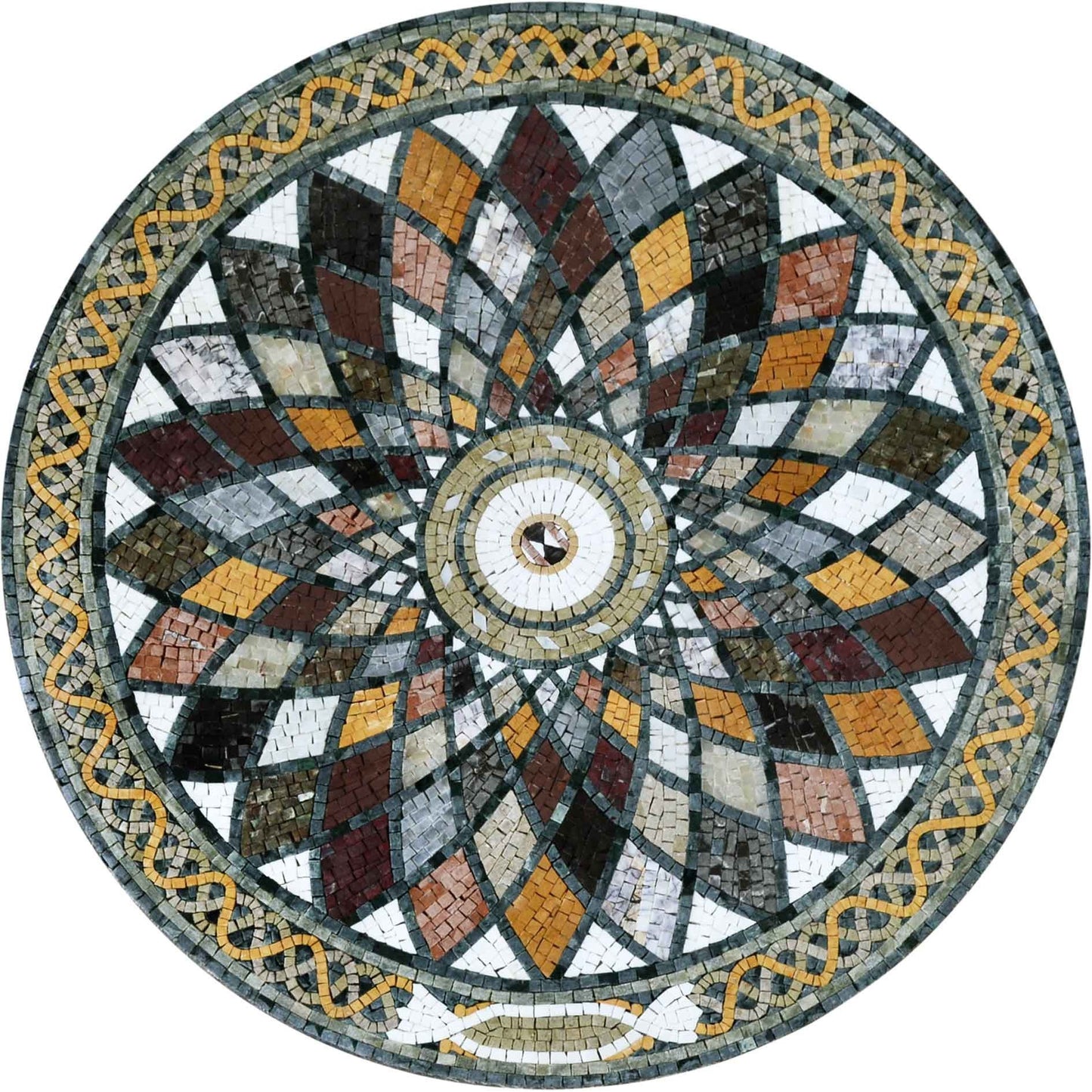 Starburst Stone Medallion - Falak II