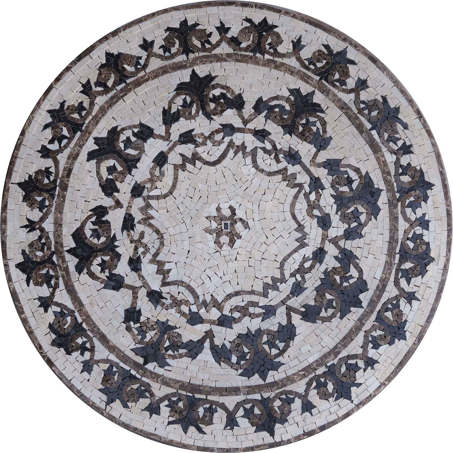 Mosaic Floral Medallion - Jordy