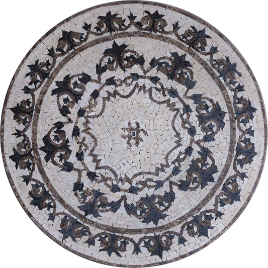 Mosaic Floral Medallion - Jordy