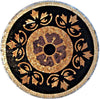 Black and Gold Medallion Mosaic
