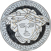 Versace |||  - Marble Mosaic Medallion 