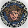 Versace Medallion Mosaic Illustration 