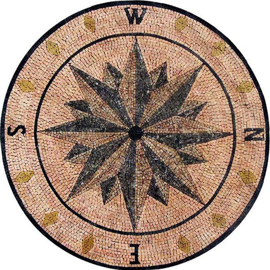 Medallion Mosaic - Wind Rose